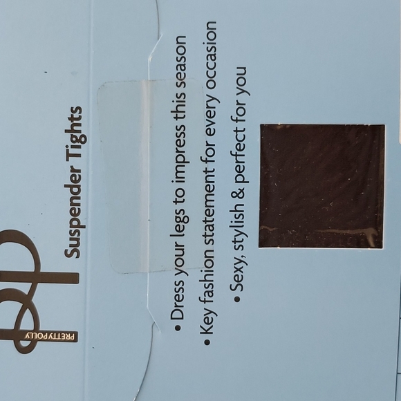 PrettyPolly UK mock Suspender Tights, pantyhose, - Picture 5 of 6